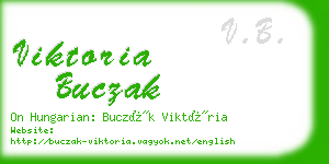 viktoria buczak business card